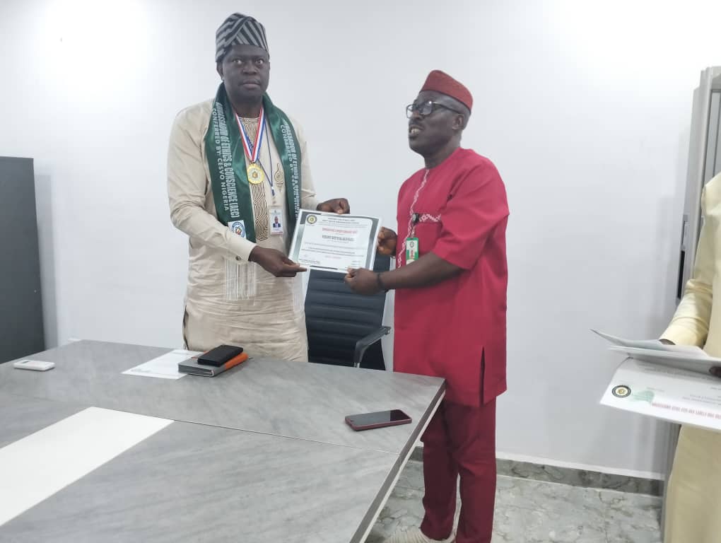 ICOH for Africa Earns Prestigious Ethical Governance Honors as Dr. Olaniyi Taiwo Ranks Nigeria's Second Most Responsible MDA Chief Executive Officer under the Federal Ministry of Health.